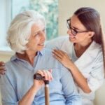 Caregiver ambulation